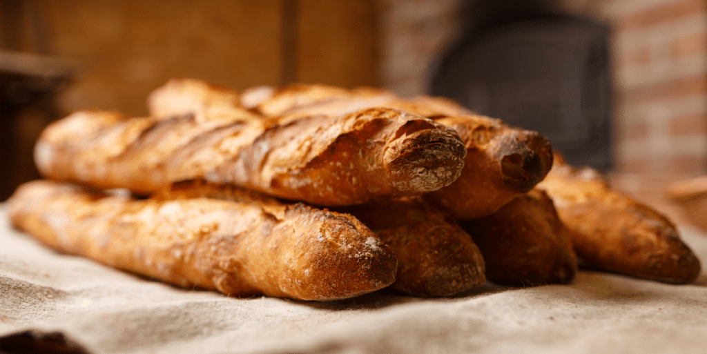 Expanding bakery portfolios from traditional breads to artisan breads like these is easy with AMF Bakery Systems.