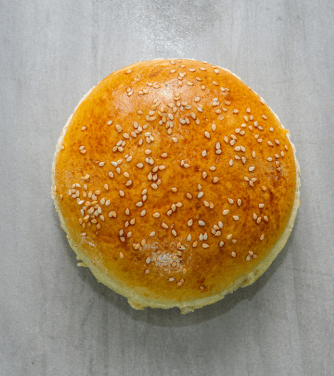 bun with sesame seeds