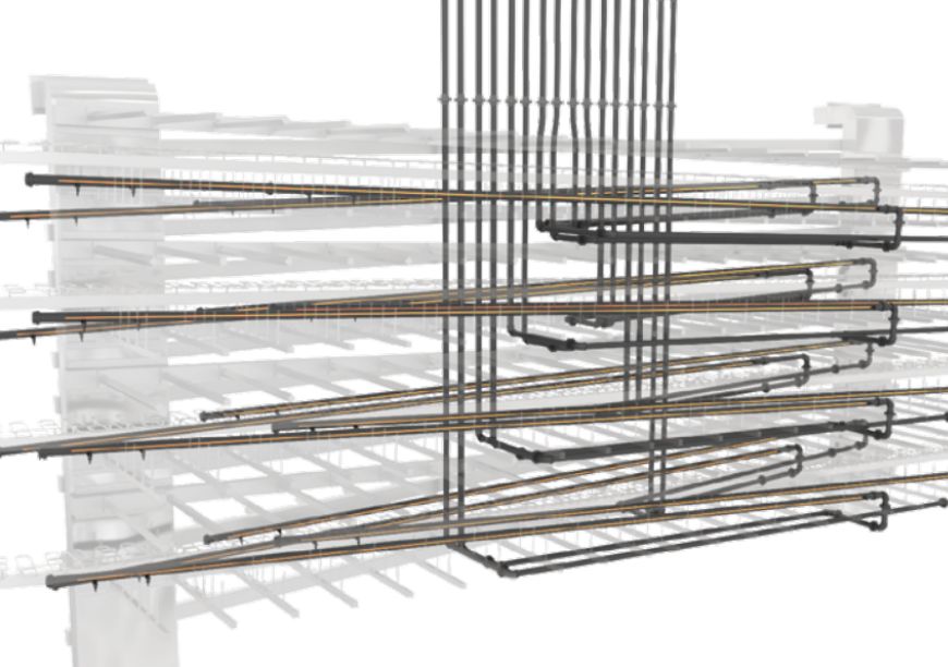 direct fired dual burner system