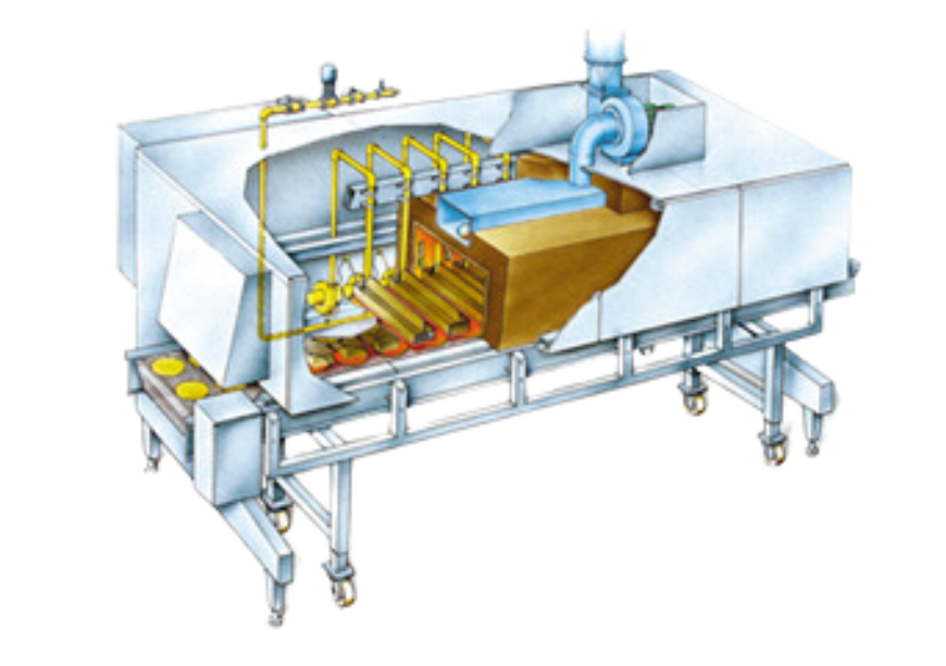 multibake ir infrared tunnel oven