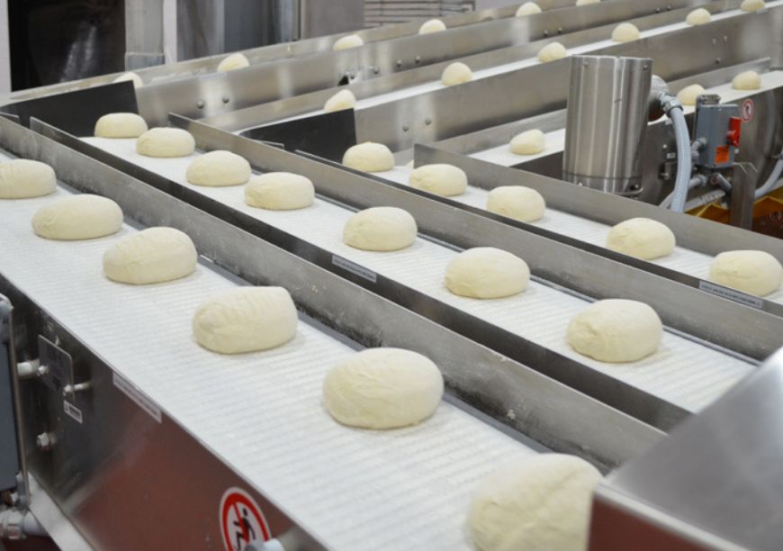 dough ball conveyor intermediate proofing