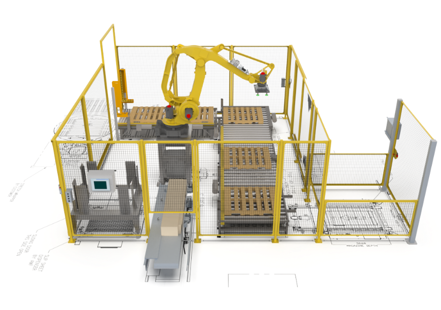 robotic palletizer