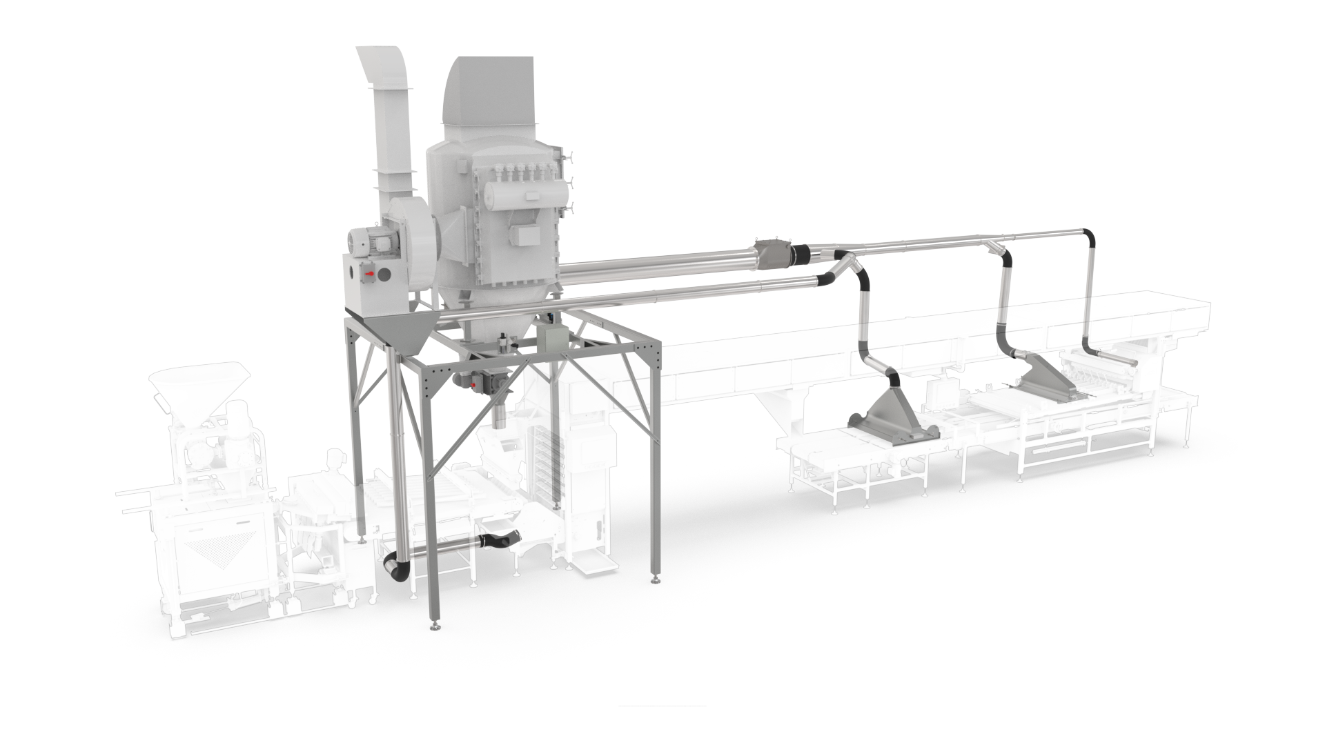 flour reclaim system